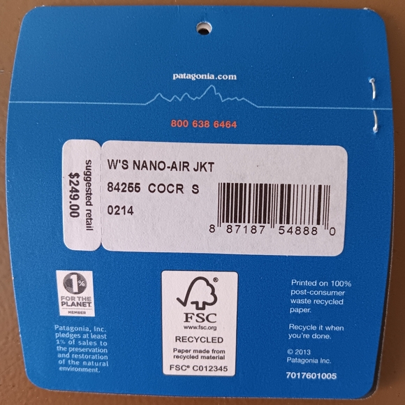 Patagonia Nano Air Jacket Slim Fit Woman's Small - Picture 12 of 15